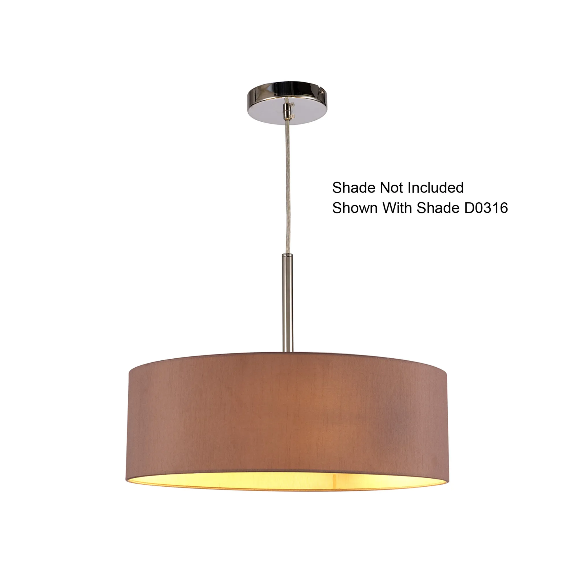 Baymont Pendant 3 Light Polished Chrome D0339  Deco Baymont PC